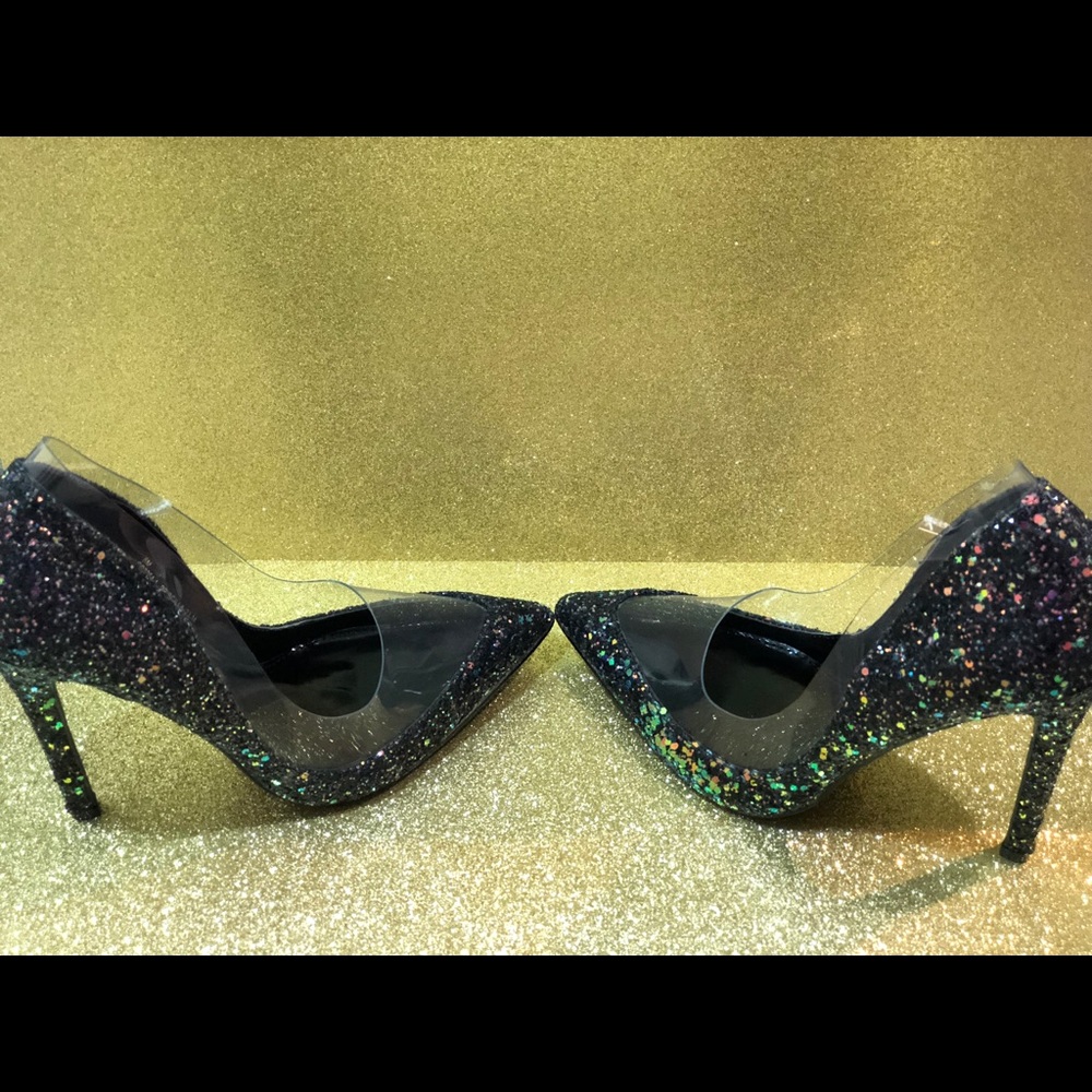 NWB Cape Robbin sparkly pumps - Picture 2 of 4